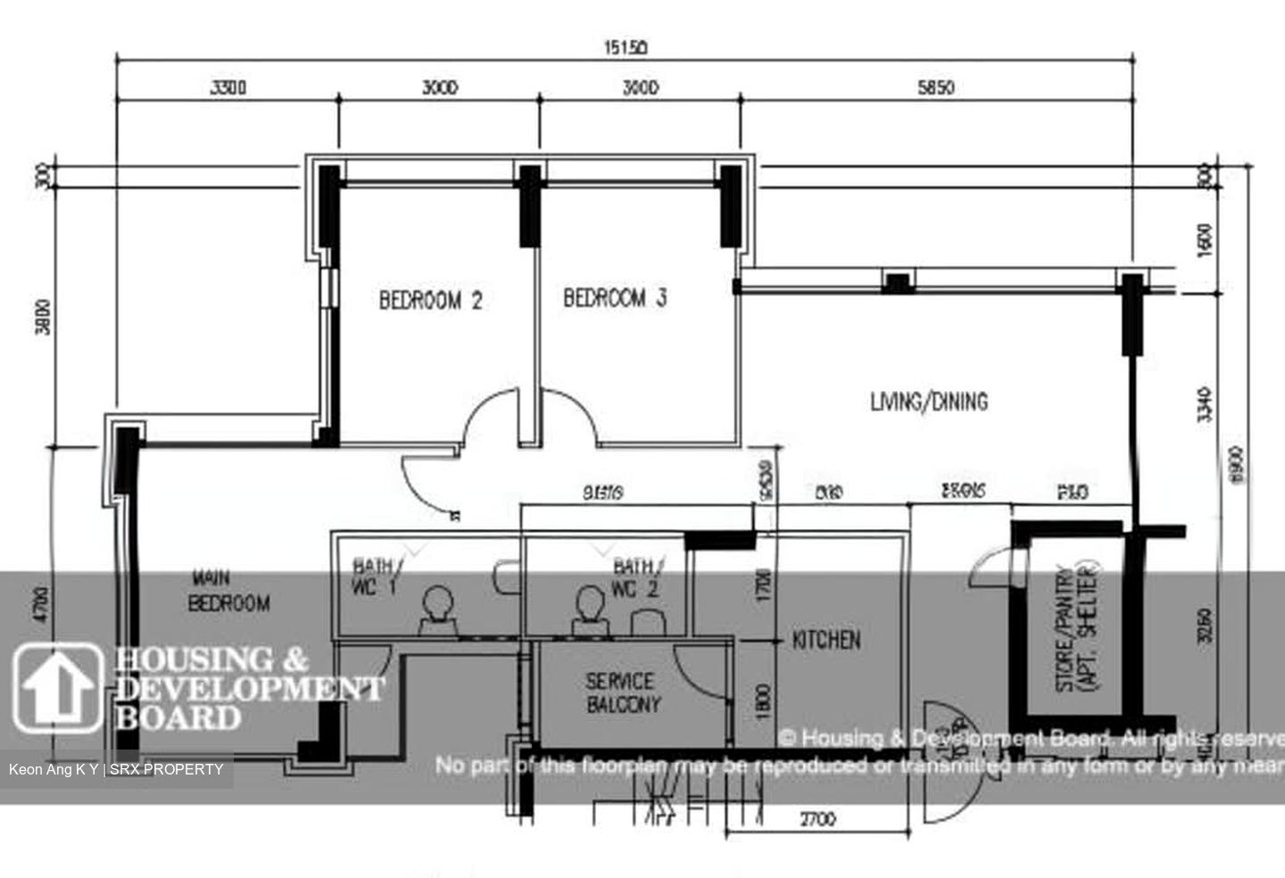 Blk 699C Hougang Street 52 (Hougang), HDB 4 Rooms #563023581